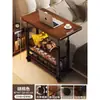 Mesa de noche móvil Escritorio elevable Escritorio para computadora Escritorio para estudiantes Dormitorio Almacenamiento para el hogar Recámara Escritorio de noche Escritorio de oficina
