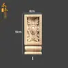 Coluna Romana Estilo Europeu Madeira Maciça Esculpida Decoração Simples Estilo Europeu Cabeça de Coluna Estilo Chinês Viga de Suporte Viga de Suporte Almofada Móveis Lareira Armário