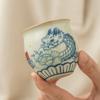 Fábrica Youlong Ópera Flor Ruyao Taza de Té Taza Huevo de Dragón Taza Maestra Abierta Taza Individual Juego de Té de Cerámica de Alta Calidad Taza de Té