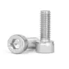 Tornillos Estándar Americano y Británico, Tornillos de Cabeza Cilíndrica con Socket Hexagonal de Acero Inoxidable 304, Tornillos de Cabeza Cóncava Extendida con Socket Hexagonal # 6 # 8