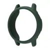 Adequado para Relógios Garmin Garmin Active5/6 Capa Protetora Semi-Coberta com Textura de Couro Caixa de Relógio Integrada com Encaixe Preciso