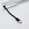 Lámpara de línea de lámina de aluminio con agujeros, lámpara de línea de acoplamiento sin costuras, lámpara de línea de 12W, lámpara de línea a todo color, lámparas de línea para exteriores, fabricantes