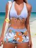 2027 Nuevo Estilo Europeo Traje de Baño para Mujer Bikini de Dos Piezas para Comercio Exterior bikini Set de Bikini Traje de Baño Amazon