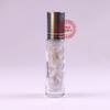 Botella de perfume de piedra semipreciosa de origen transfronterizo 10 ml Botella con rodillo de jade Botella de aceite energético de grava de cristal natural Masaje