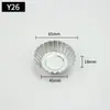 Nova Forma de Bolo de Liga de Alumínio Xícara Crisântemo Forma para Assar na Cozinha Forma de Tarte Renda Pode Ser Usada Repetidamente Atacado