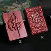 Encendedor de Palo de Rosa, Talla de Secuoya, Estilo Vintage, A Prueba de Viento, Queroseno, Tipo Rueda de Pedernal, Encendedor Personalizado