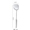 Espátula de acero inoxidable 304 cuchara sopera para el hogar pala para saltear cuchara pala para saltear pala para freír colador utensilios de cocina juego de 6 piezas
