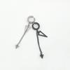 Cross-border Tassel Chain Triangle Ear Clip Seis Pontas Estrela Pingente Brincos Brincos Personalizados Brincos Cruzados