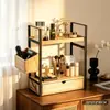 Escritorio de computadora para sala de estar estilo crema, escritorio simple para escribir en casa, escritorio de oficina multifuncional para estudio, dormitorio y vivienda de alquiler