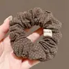 Elástico para el pelo elegante y lujoso para el uso diario, no aprieta el cabello, nuevo estilo con un look relajado y elegante para mujeres