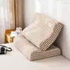 Almohada de Látex Funda Especial Algodón Puro 60X40 Algodón Lavado Funda de Almohada de Algodón Puro Almohada de Espuma Viscoelástica de Goma Niños 50X30