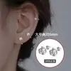 Pendientes de Rosca con Nudo Pacífico y Propicio para Mujer, Lujo Ligero, Elegantes, Hilo para Oreja de Nudo de Cuerda de Gama Alta, Cuidado del Agujero de la Oreja, Pendientes para Viajes Diarios