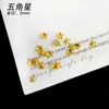 Accesorios de Inserto de Aleación Estrellas y Luna Pegamento de Cristal Paquete de Materiales para Joyería Hecha a Mano DIY Decoración de Producto Terminado