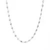 Elegante Corazón de Melocotón Corazón Moda Simple Versátil para Mujer Gama Alta Acero Inoxidable Chapado en Oro de 18 Quilates Collar que No se Desvanece