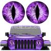 Calcomanía para faros delanteros de Beast's Eye (2024), nueva pegatina estéreo 3D para Jeep