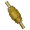 Válvula de retención de boca de pagoda Insertar Manguera de goma Válvula unidireccional Doble cabeza Boca de cobre con resorte Funda de válvula de flujo inverso Manguera de goma de alambre de acero Válvula de tubería de agua