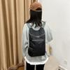 Bolsa Plegable Portátil para Exteriores Tipo Piel Personalizada de Doble Hombro Ligera Mochila Deportiva Bolsa de Viaje Regalo Mochila Escolar con Logo Impreso
