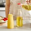 Aceitera de cocina, vinagre, aceite de sésamo, aceite de cocina, botella de vidrio para condimentos, recipiente a prueba de fugas, venta al por mayor transfronteriza