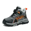 Zapatos infantiles transfronterizos para niños, zapatos de senderismo, nuevos de invierno, con algodón adicional, más gruesos, cálidos, resistentes al desgaste, estilo para niñas, zapatos deportivos para exteriores