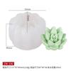 Molde de Silicona Líquida para Suculentas Simuladas Sanxin Herramienta de Pulido para Velas DIY, Aromaterapia, Pegamento, Adorno, Pastel Creativo