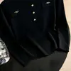 Suéter de Punto de Manga Larga de Alta Gama Otoño/Invierno 2026, Camisa Base Original para Exportación