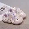 Zapatos para niñas, nueva colección primavera/otoño, suela blanda, ligeros, antideslizantes, modernos, versátiles, casuales, estilo de entrenamiento alemán, zapatillas deportivas para niños