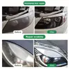 Kit de Ferramentas e Líquido para Renovação e Reparo de Faróis de Carro Kineshinex para Polir Luzes do Carro, Remover Arranhões e Amarelamento, e Clarear Rapidamente as Coberturas das Luzes