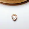 Acessórios de joias banhados a ouro de cobre 18k pingente alta cor zircônia micro cravejada colar pulseira brincos materiais DIY feitos à mão