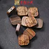 Accesorios de Mazu Tallados DIY de Sándalo, Cuentas Creativas, Pulseras, Cuentas Sueltas, Cadenas para Teléfono Móvil, Colgantes, Joyería