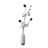 5 Ramas Artificiales de Algodón, Flores Falsas para Ramos de Boda, Pared de Flores de Rosa, Decoración para el Hogar Transfronteriza Estilo Ins
