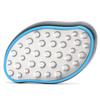 Mini lima para pies de acero inoxidable, lima para pies de nanovidrio, elimina callos y piel muerta, herramienta para el cuidado de los pies.