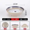 Vajilla Tradicional para Hot Pot Estilo Ciudad de Melamina, Platos Pequeños Especiales, Tripa, Intestinos de Pato, Bol para Sangre de Pato, Bol Azul con Línea Retro para Hot Pot de Chongqing