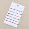 Óleo colorido caindo doce cor grampo de cabelo clipe simples Clipe feminino de estilo coreano Head Bangs Clip Headwear Internet Celebrity Clip