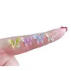 Gênio da Manicure Joias de Borboleta Padrão Degradê Borboleta Tridimensional Simulação Decoração de Unha Broca diy Acessórios para Capa de Celular