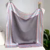 Pañuelo de seda simple 70x 70cm pañuelo de moda para dama pañuelo de lujo a juego de colores pañuelo cuadrado chal pañuelo de viaje