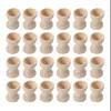 Bandeja de Huevos de Pascua de Madera para Manualidades Infantiles 3.3*3.8cm Mini Bandeja de Huevos de Madera Manualidad Divertida