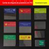 Cartão de prateleira Cartão de prateleira de PVC cartão de promoção de supermercado etiqueta transparente cartão de preço etiqueta de farmácia Cartão de desconto