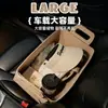 Caja de Almacenamiento de Fieltro, Organizador de Escritorio para Sala de Estar, Canasta para Snacks, Canasta de Almacenamiento para el Hogar y el Coche con Asa