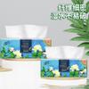 Serie de Flores de Papel Bombeado Qingfeng Fragancia Elegante de 4 Capas Práctico para el Hogar Pañuelo Facial Servilleta Venta al por Mayor