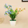 Adornos de decoración de escritorio transfronterizos, flores artificiales en macetas, decoraciones de bonsái para el hogar, simulación de pequeños adornos al por mayor