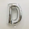 Globos de Letras de 32 pulgadas en Dorado, Plateado, Oro Rosa, Alfabeto Inglés A-Z Globo de Papel de Aluminio Decoración, Venta al por Mayor de Globos Transfronteriza