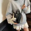 Bolso de Teléfono Floral Versátil de Moda para Mujer 2025 Verano Nuevo Bolso de Mano Hombro Cruzado Bolso Pequeño Tendencia Transfronteriza