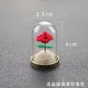 Acessórios para Estatuetas DIY Rosa do Pequeno Príncipe em uma Redoma de Vidro Enfeite de Carro de Rosa Presente de Dia dos Namorados Aniversário