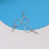 Llavero Ensamblaje Cadena de Cuatro Secciones Juguete Muñeca Colgante para Llavero Accesorios para Joyería DIY Venta Directa en Stock Colgante