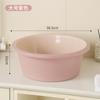 Set de Lavabo de Plástico Engrosado para Uso Doméstico, Disponible en Tamaños Grande, Mediano y Pequeño, Adecuado para Residencias de Estudiantes, Lavado de Pies y Lavandería