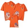Camiseta de manga corta para padres e hijos, Año Nuevo chino, familia de tres, madre e hijo, vida de madre e hija, logo pequeño, figura HEM