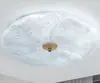 Luminária de Teto LED para Quarto, Lâmpada Simples para Quarto de Casa, Luminária Estilo Creme, Lâmpada Redonda Criativa Famosa na Internet, Moderna e Elegante