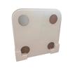 Soporte para báscula de peso Adecuado para báscula de peso de impresión universal Montado en pared Almacenamiento de grasa corporal Almacenamiento de báscula de peso Soporte electrónico Listo para la venta
