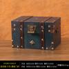 Caja de Joyería Nueva Caja de Almacenamiento de Madera con Cerradura Caja de Almacenamiento Caja de Embalaje de Piedra Caja de Madera Estilo Retro Personalizado Venta al por Mayor