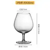 Copo de Cristal para Brandy Copo de Vinho Tinto para Bar Copo Europeu de Barriga Grande para Whisky Copo de Vinho Curto para Casa